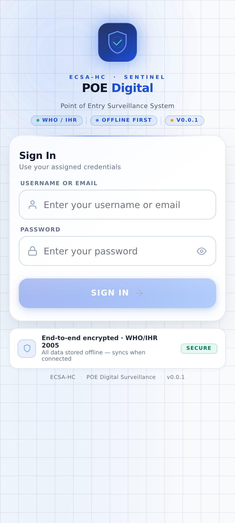 Secure sign-in